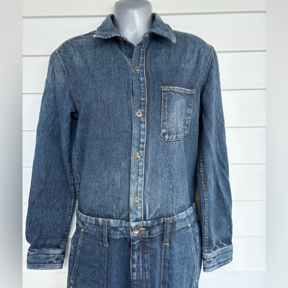 Rag and Bone Miramar Jumpsuit Cotton Mirror Printed Size Small - Picture 8 of 11